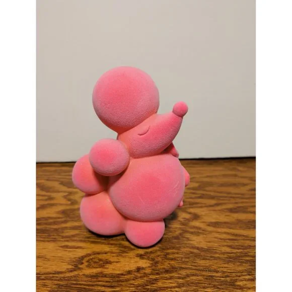 Flocked poodle home decor - Picture 4 of 5